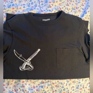2008 Stussy X Boneyards Black Long Sleeve Tee